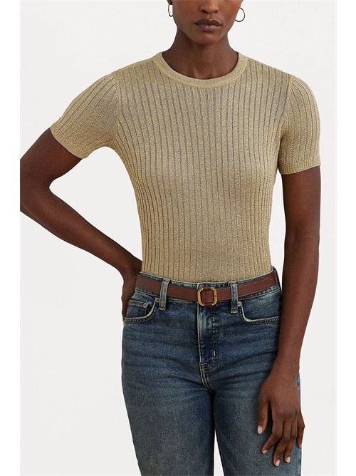 Metallic knit top LAUREN RALPH LAUREN | 200P13815001GL